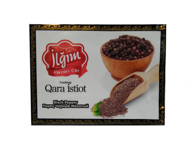 İstiot qara üyüdülmüş 1/20*15 qr - 4760095000342