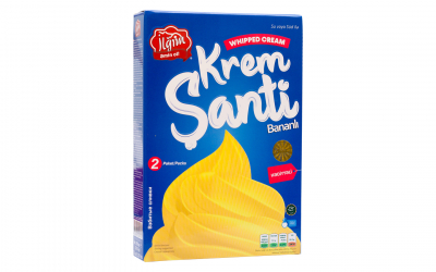 Krem şanti bananlı 1/12/2*75 qr - 4760095000915